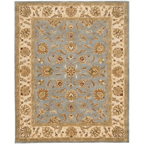 6' x 6' Round Blue Safavieh Heritage Collection HG343B Handmade Traditional Oriental Premium Wool Area Rug Beige 6' x 6' Round Blue Safavieh Heritage Collection HG343B Handmade Traditional Oriental Premium Wool Area Rug Beige